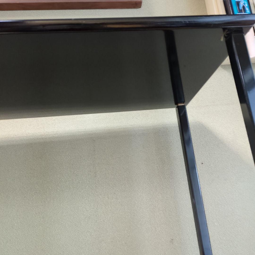 台子　真塗　茶道具　組み立て式　木製　茶道　棚　茶棚　紙箱