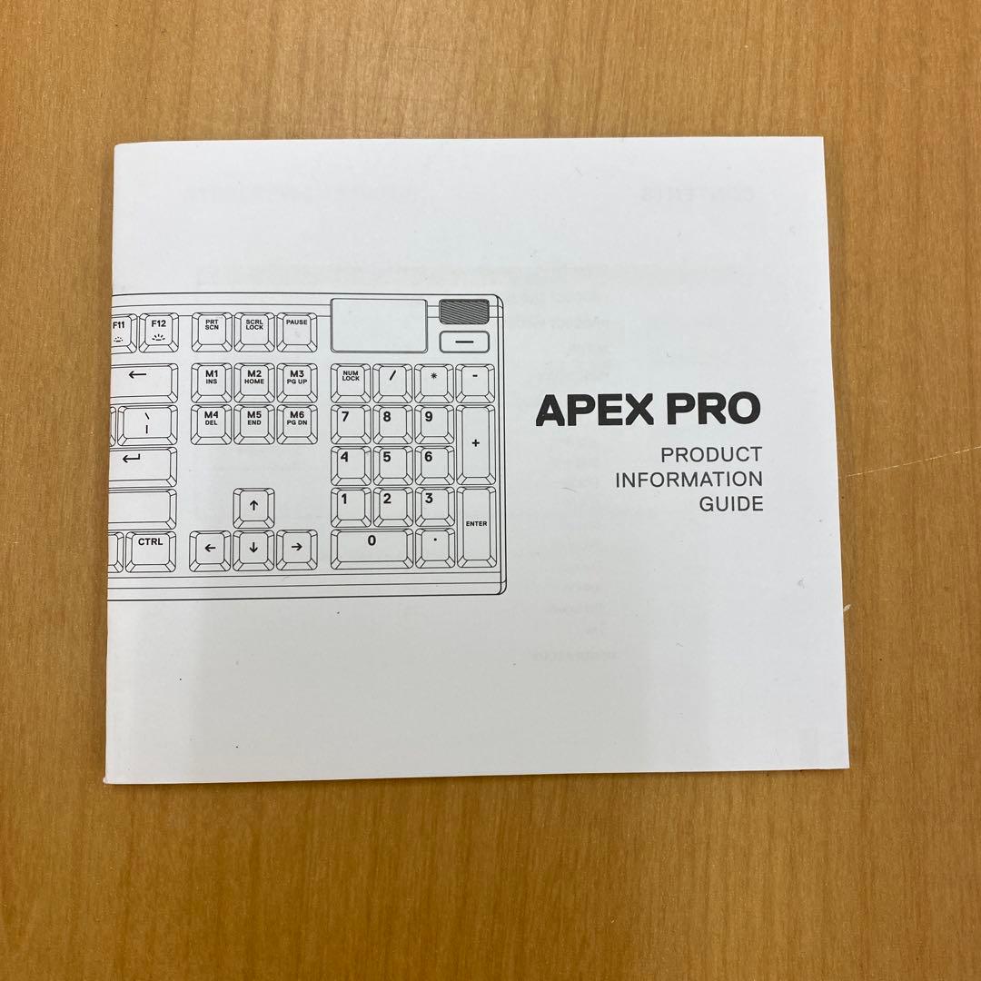 11)スティールシリーズ エイペックスプロ ゲーミングキーボード