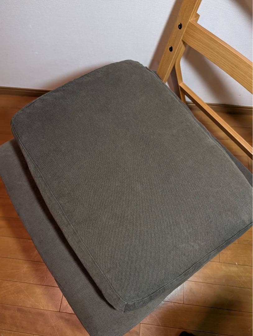 ■送料込■無印 リビングでもダイニングでもつかえるソファチェア 椅子 イス