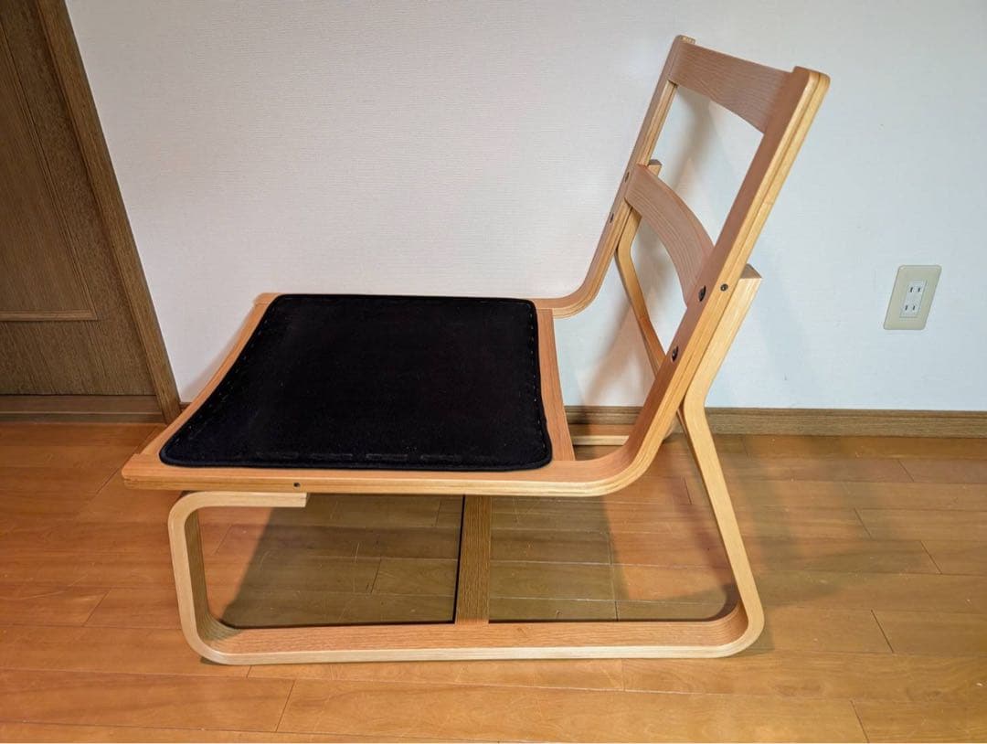 ■送料込■無印 リビングでもダイニングでもつかえるソファチェア 椅子 イス