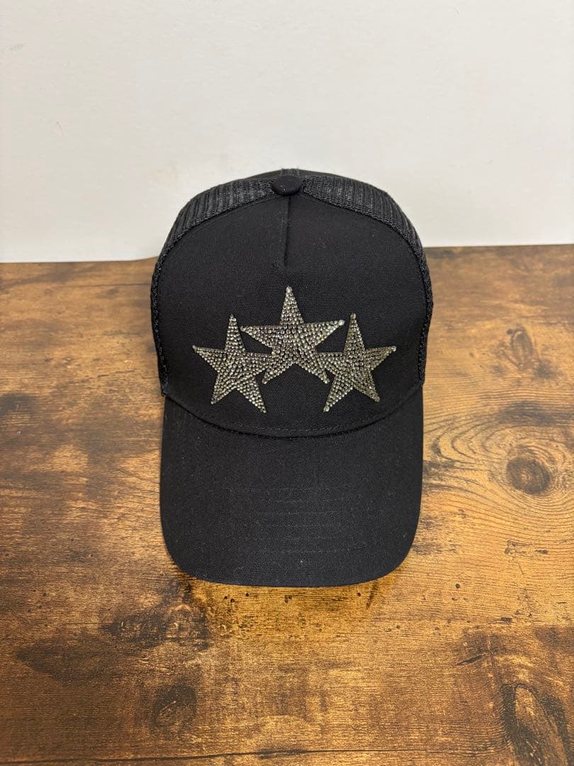 AMIRI アミリ クリスタル 3 スター トラッカー ハット