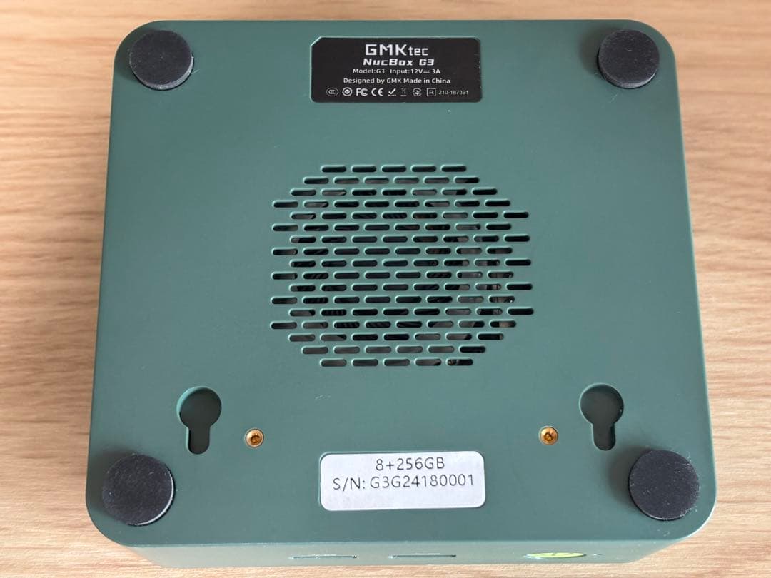 シトロエン　GMKtec Nucbox G3 N100 8GB+256GB