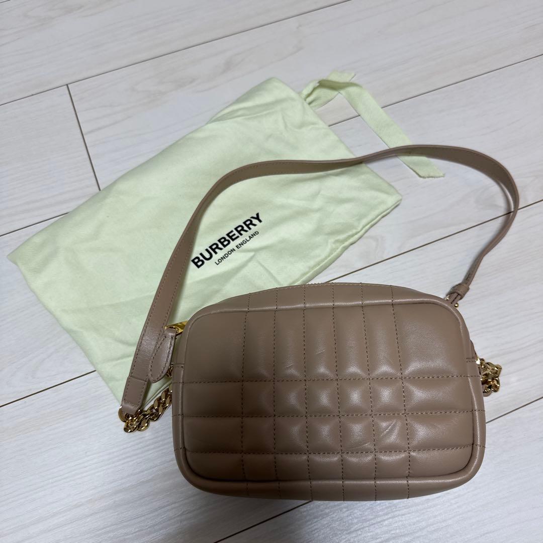 BURBERRY ベージュ ショルダーバッグ 保存袋付き