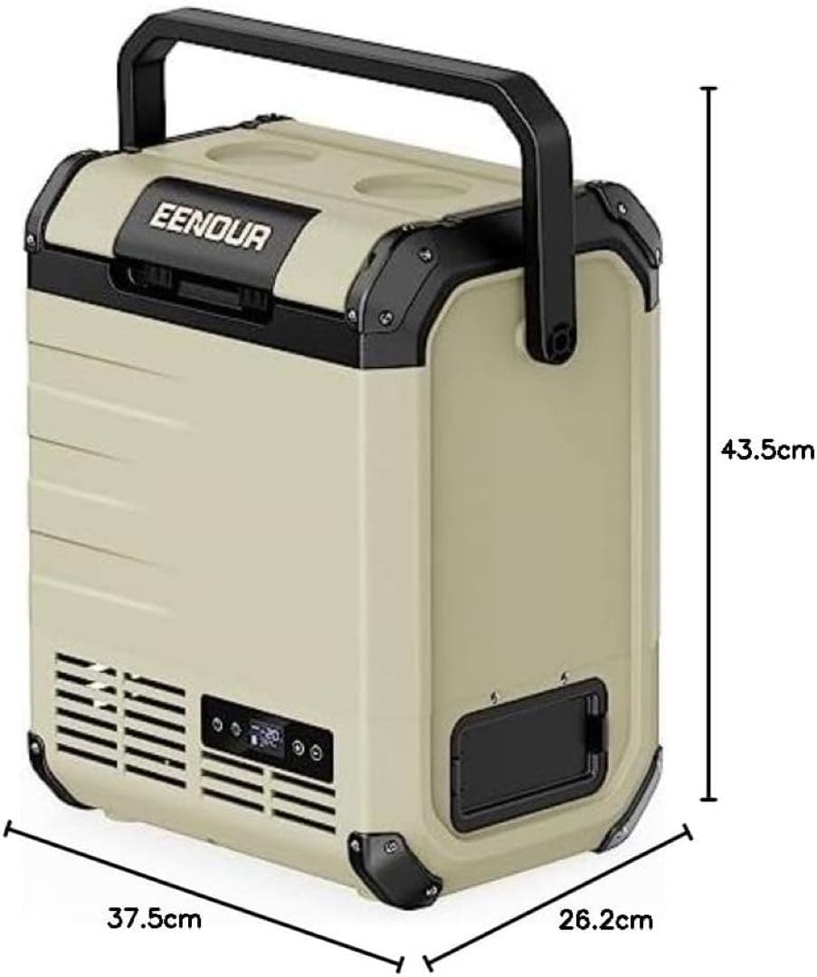 ❤️1品限り❤️EENOUR 車載冷蔵庫 D10 10L バッテリー無し 両開きフタ