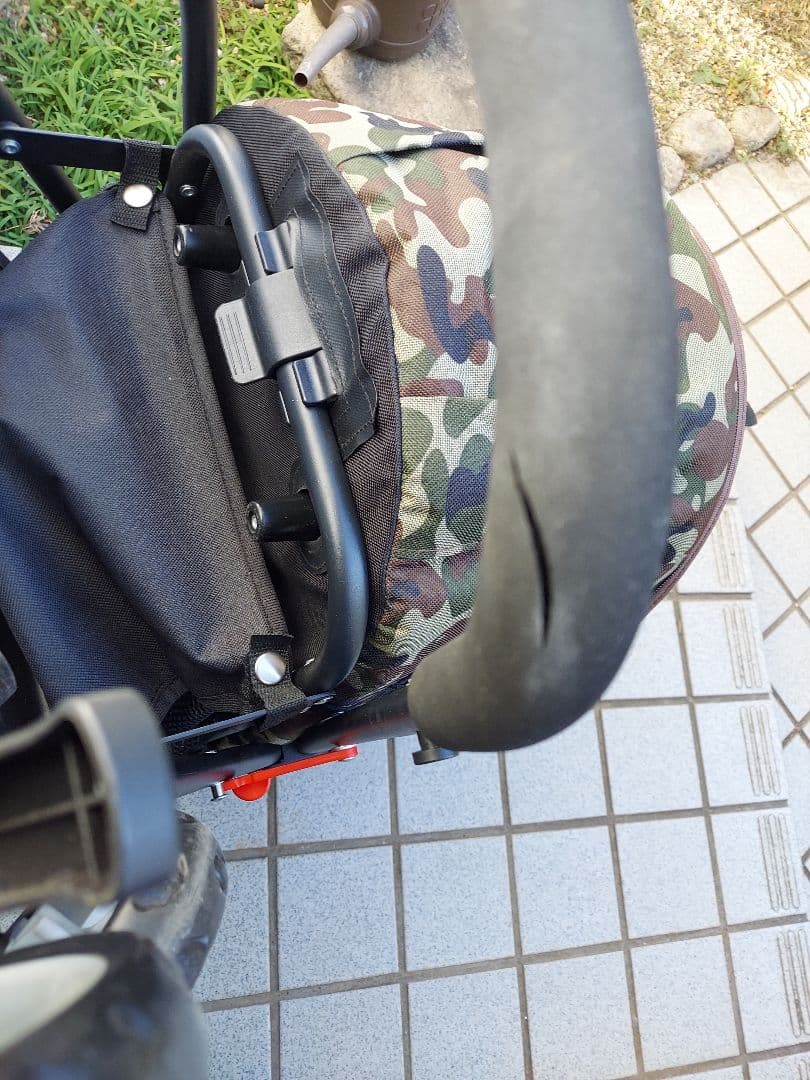 迷彩ペットカート(バスケット取り外し式)