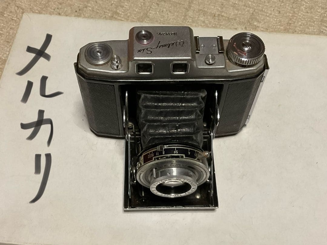 タイセー／ウエルミー6。蛇腹式カメラ。【クラッシックカメラ　美品ケース付き】。