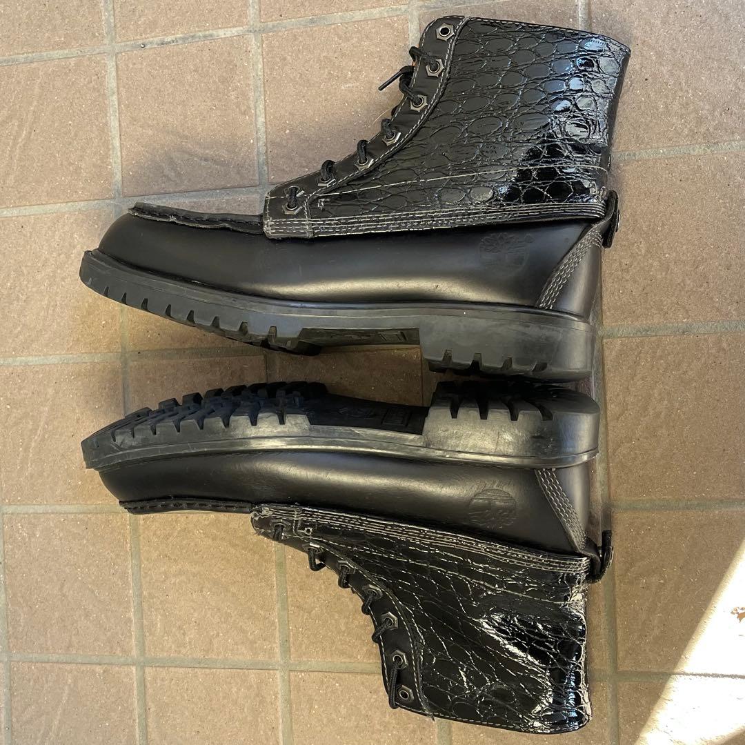 【激レア】Timberland クロコ型押し ブーツ