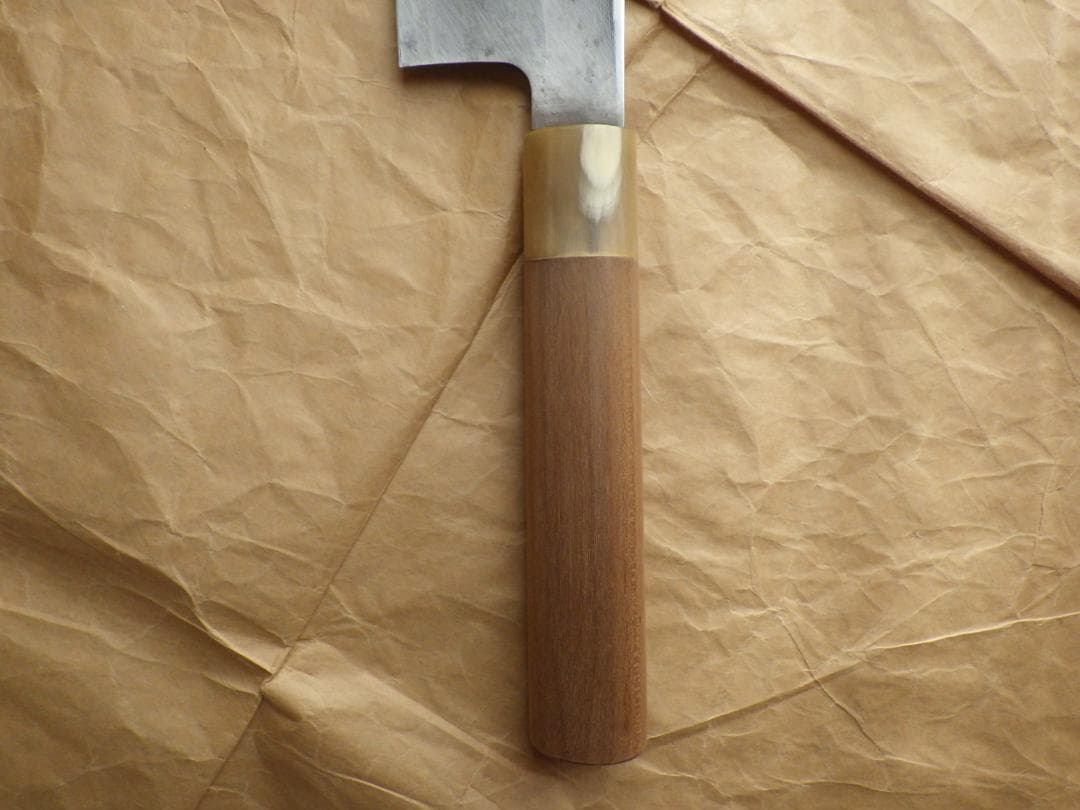 源泉正作★鱧切り包丁尺１寸/ ★本水牛柄★堺打刃物★記名有り　162