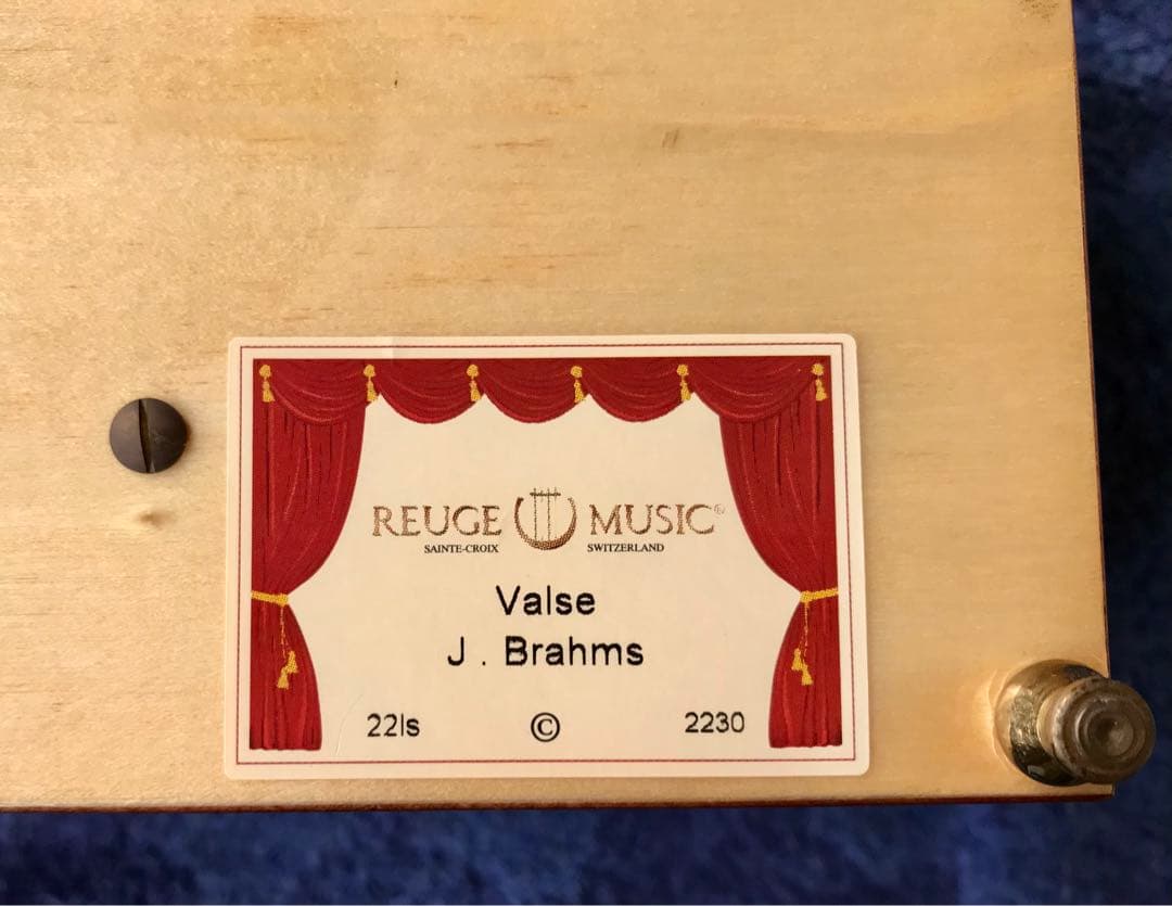 Reuge リュージュ　オルゴール(メルカリ専用)