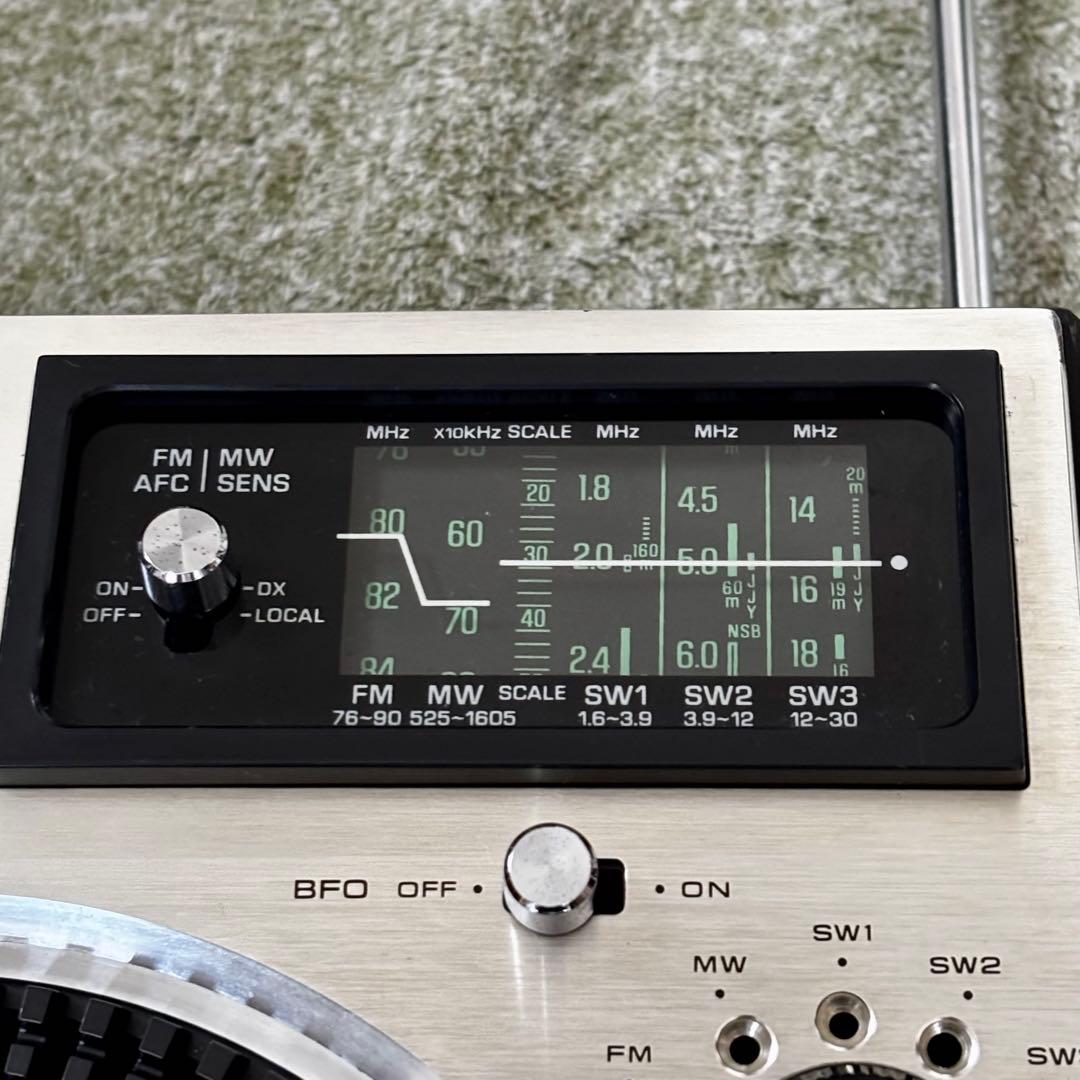 ナショナル クーガー BCLラジオ RF-1150 後期型