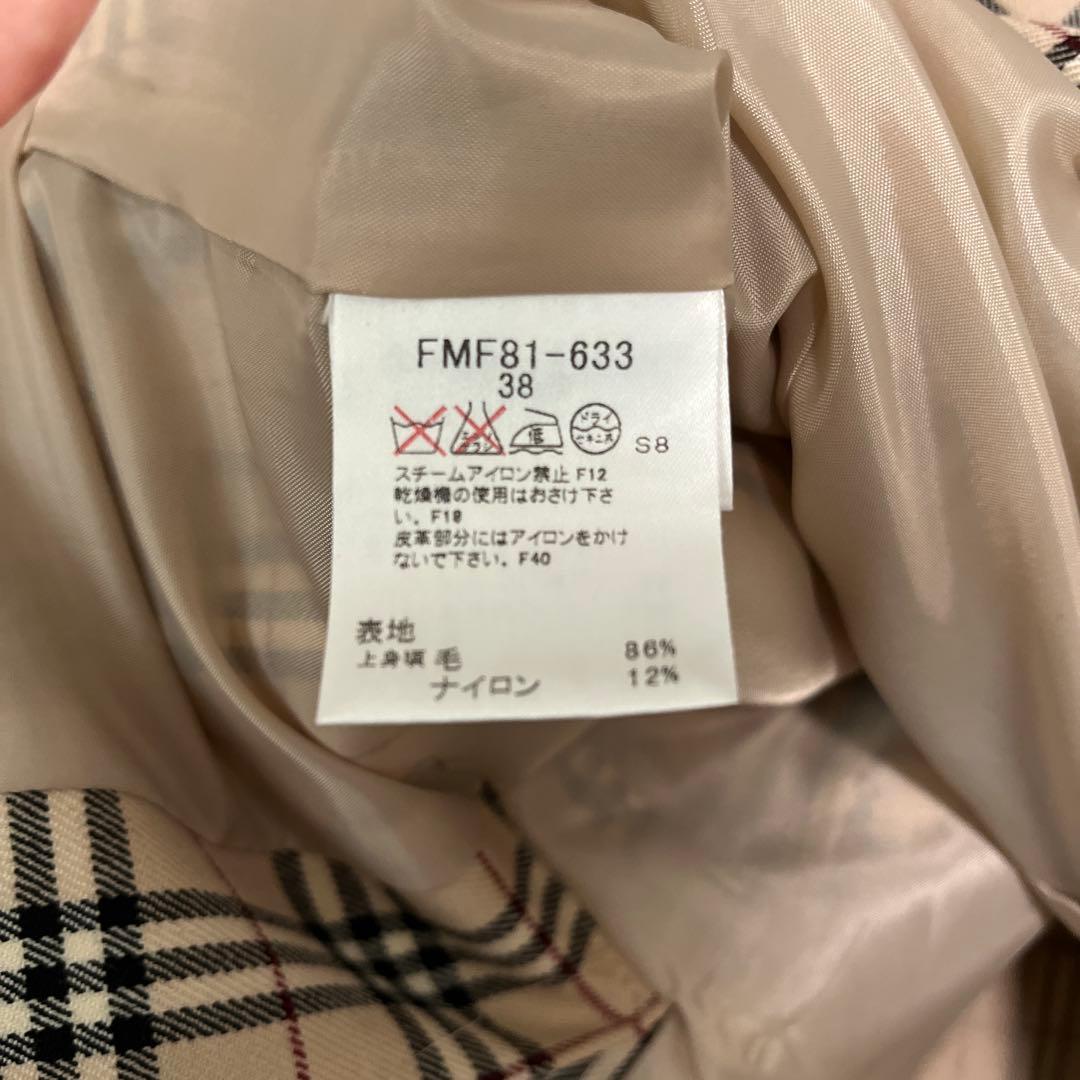 タートルネック チェック柄 ワンピース