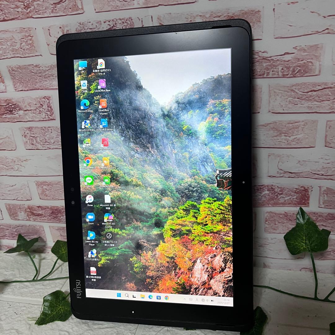 ★美品タブレット SSD128GB メモリ8GB★TypeC ノートPC149