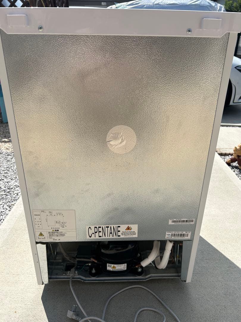 美品　YAMAZEN 冷凍庫 YF-U91　2023年製