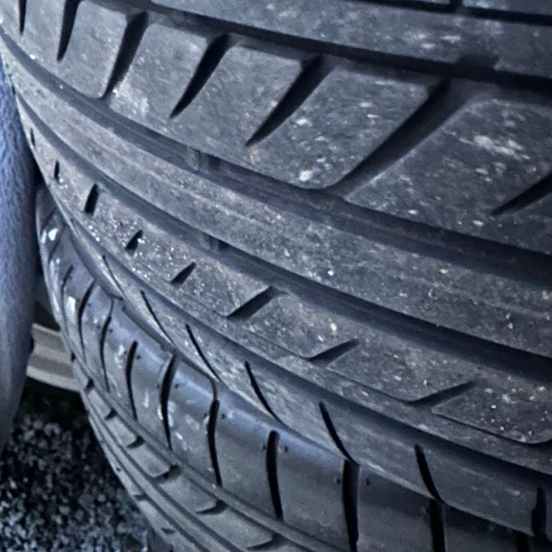 アリスト純正ホイール 溝タイヤ付き！