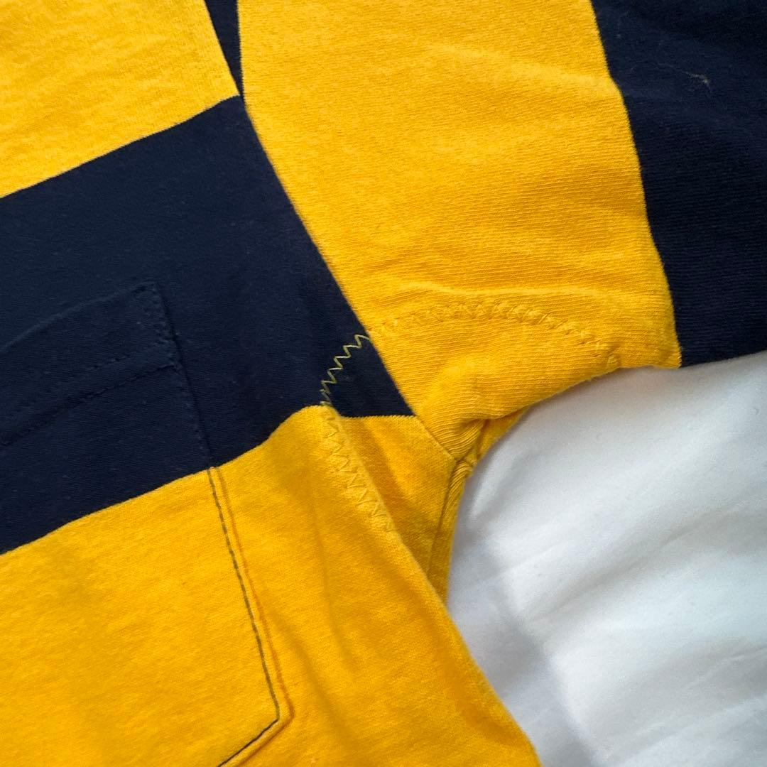 廃盤　カナダ製　Battenwear バテンウェア　ラガーシャツ　サイズM