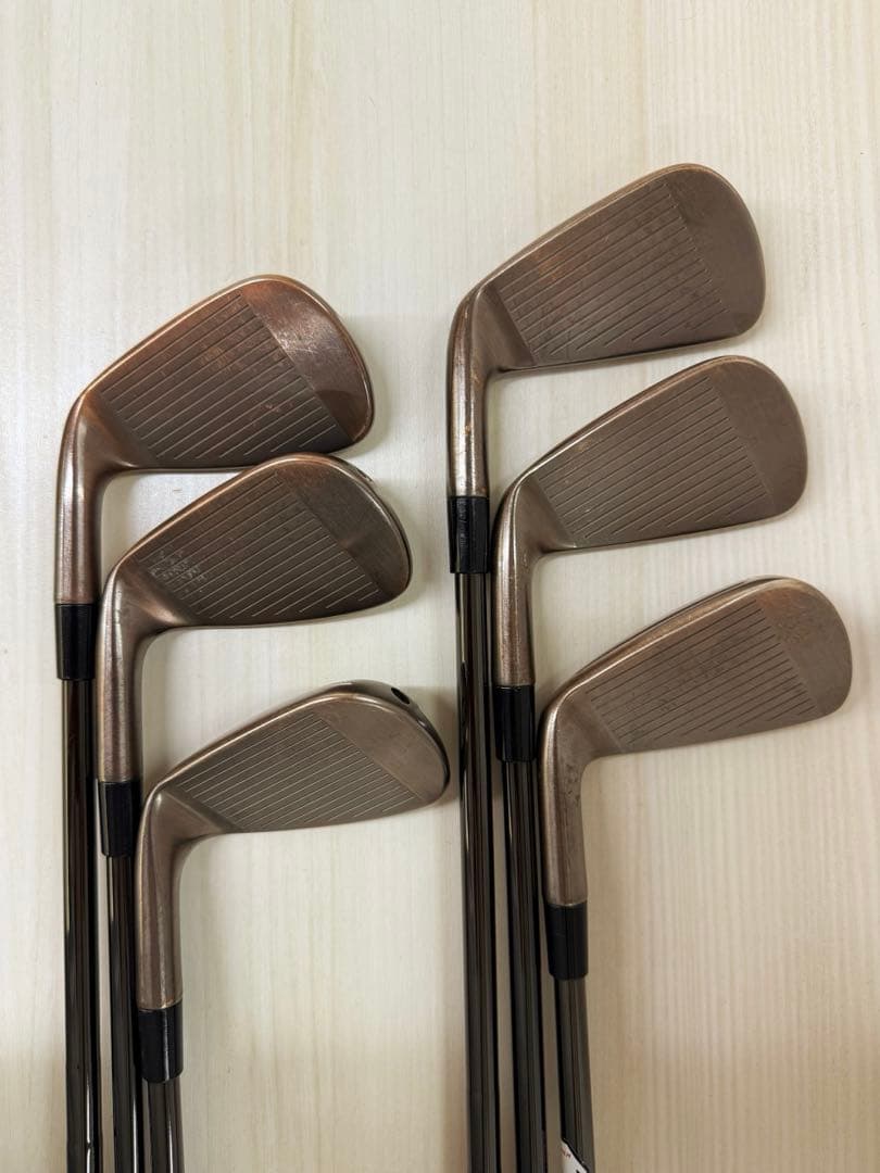 限定TaylorMade P790 カッパーアイアンセット 5i-9i Pw