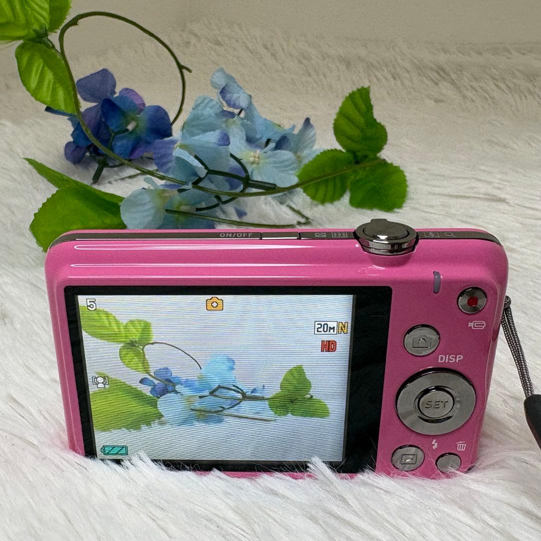 美品　CASIO カメラ　エクシリム　EX-ZS35 ピンク コンデジ　動作品