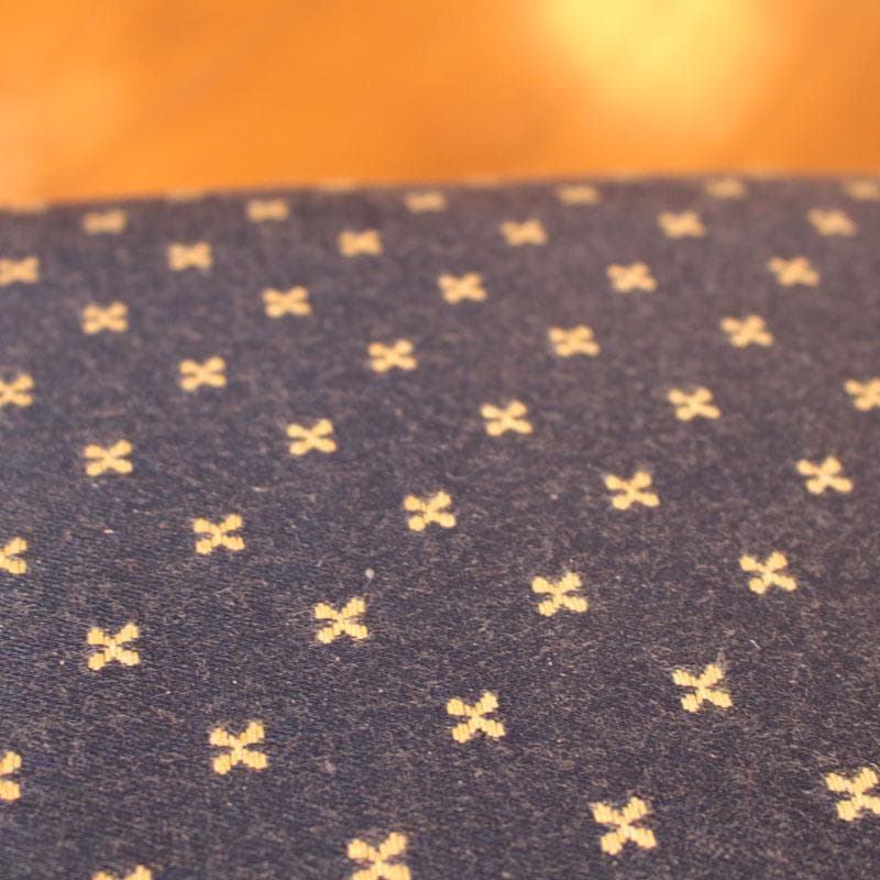 青いフットスツール レトロ風 ヴィンテージ風 かわいい 222-1497-006