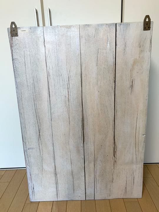 アンティーク　ウォールラック　シャビー　ホワイト　棚 壁掛け