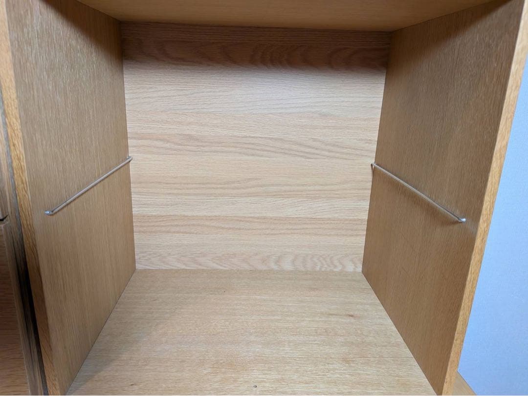 ■送料込■無印 スタッキングチェスト インサート 引出オークボックス収納MUJI