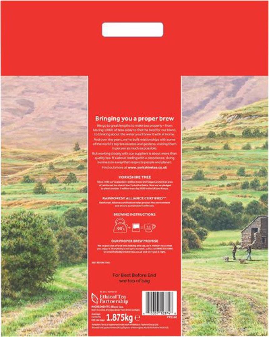 【期間限定】Yorkshire Tea 600袋　ヨークシャーティー　大容量
