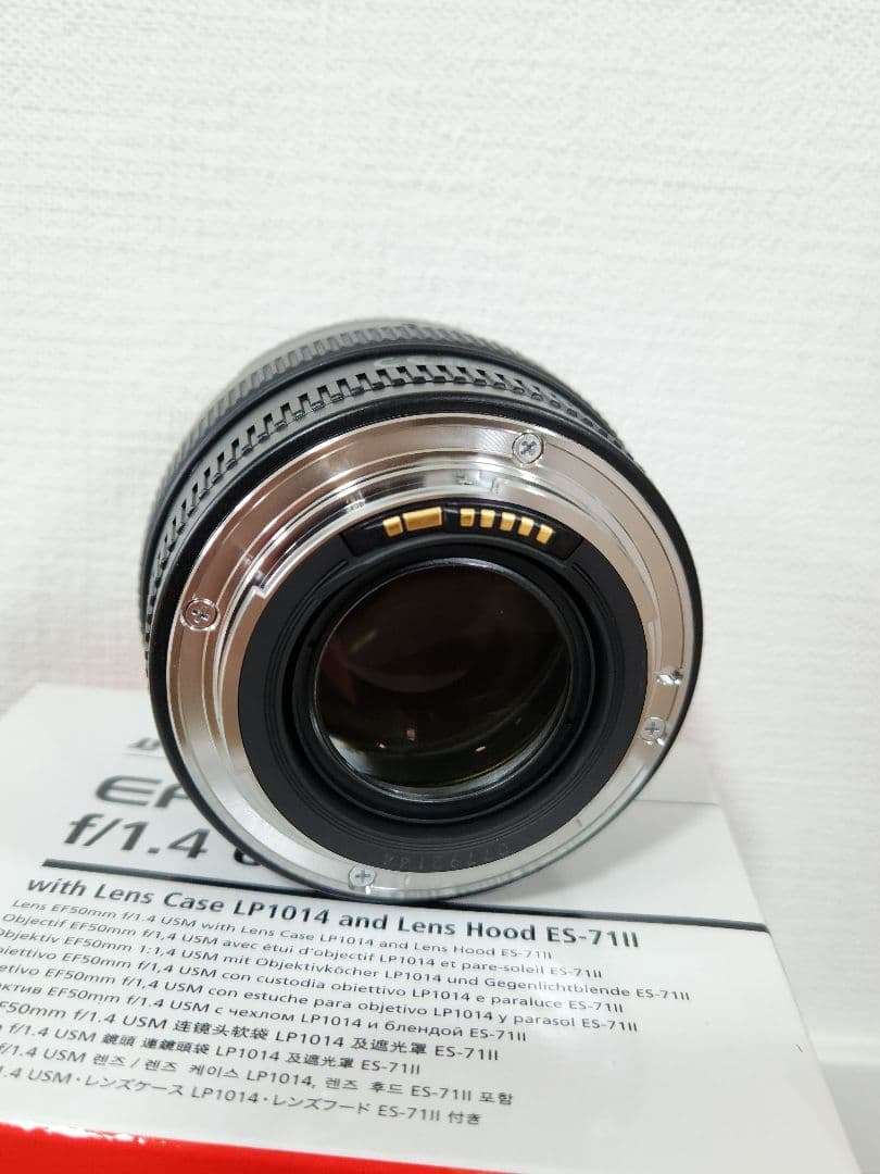 Canon キヤノン EF50mm F1.4 USM 単焦点レンズ