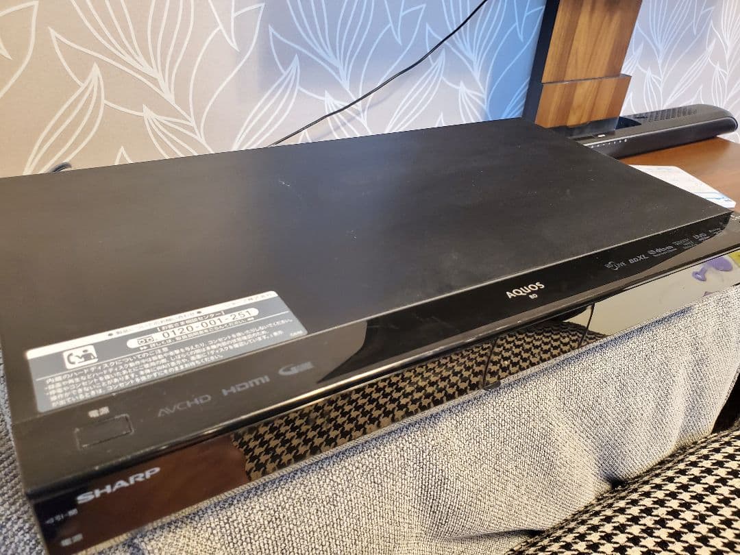 SHARPブルーレイレコーダー BD-W540