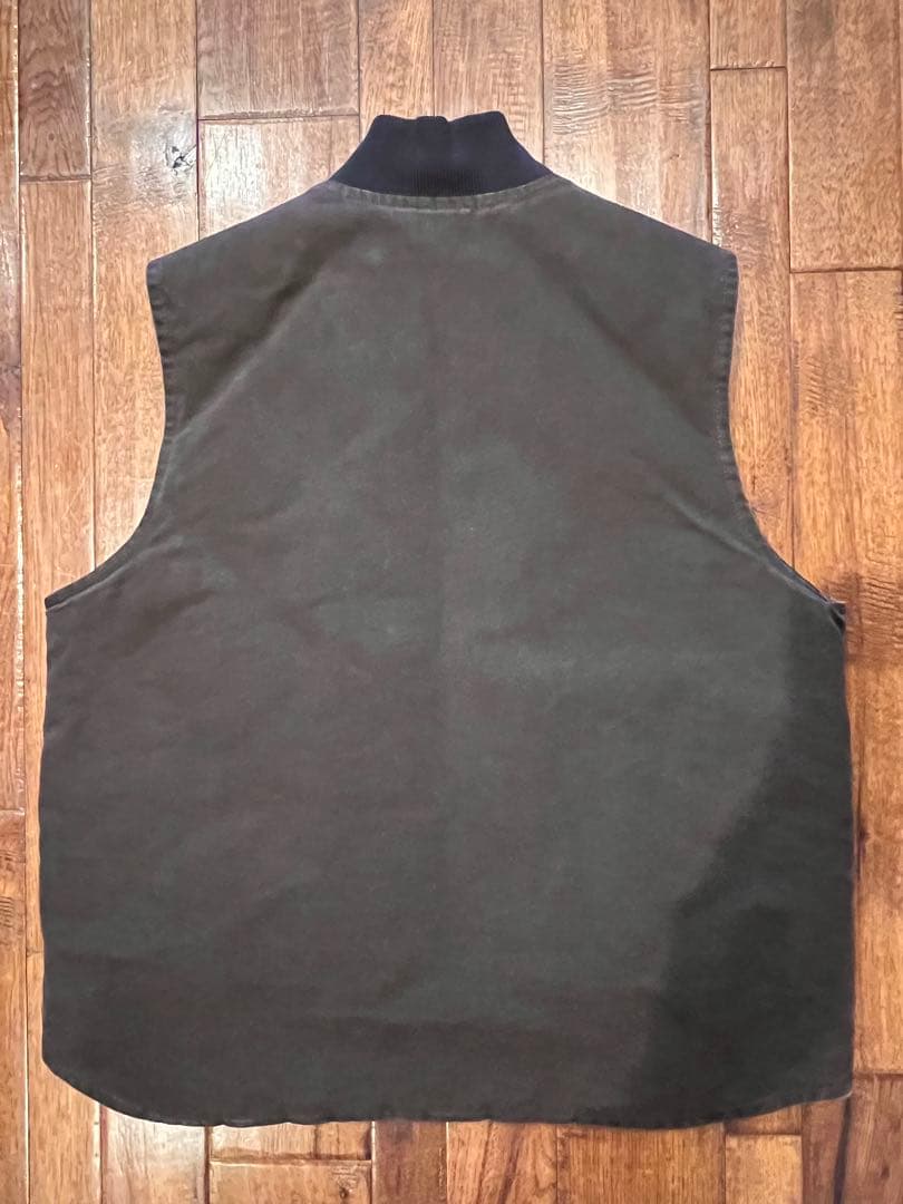 Carhartt ダックベスト ブラウン Lサイズ