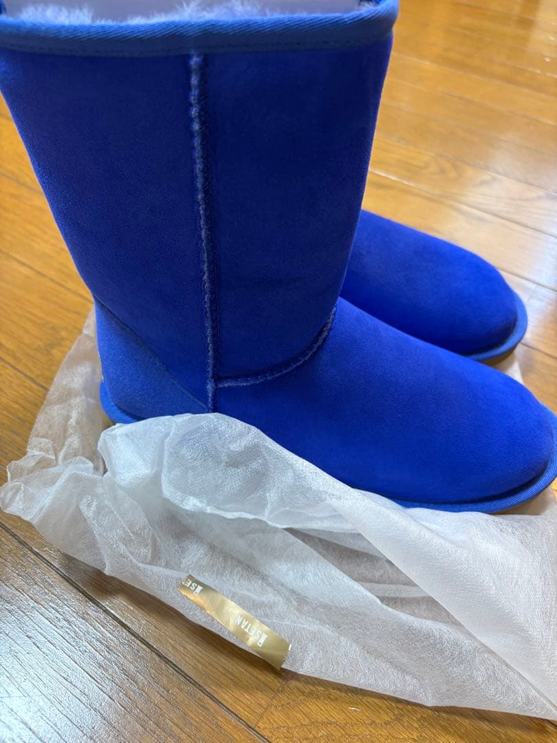UGG W CLASSIC SHORT 5825 6号 青　新品