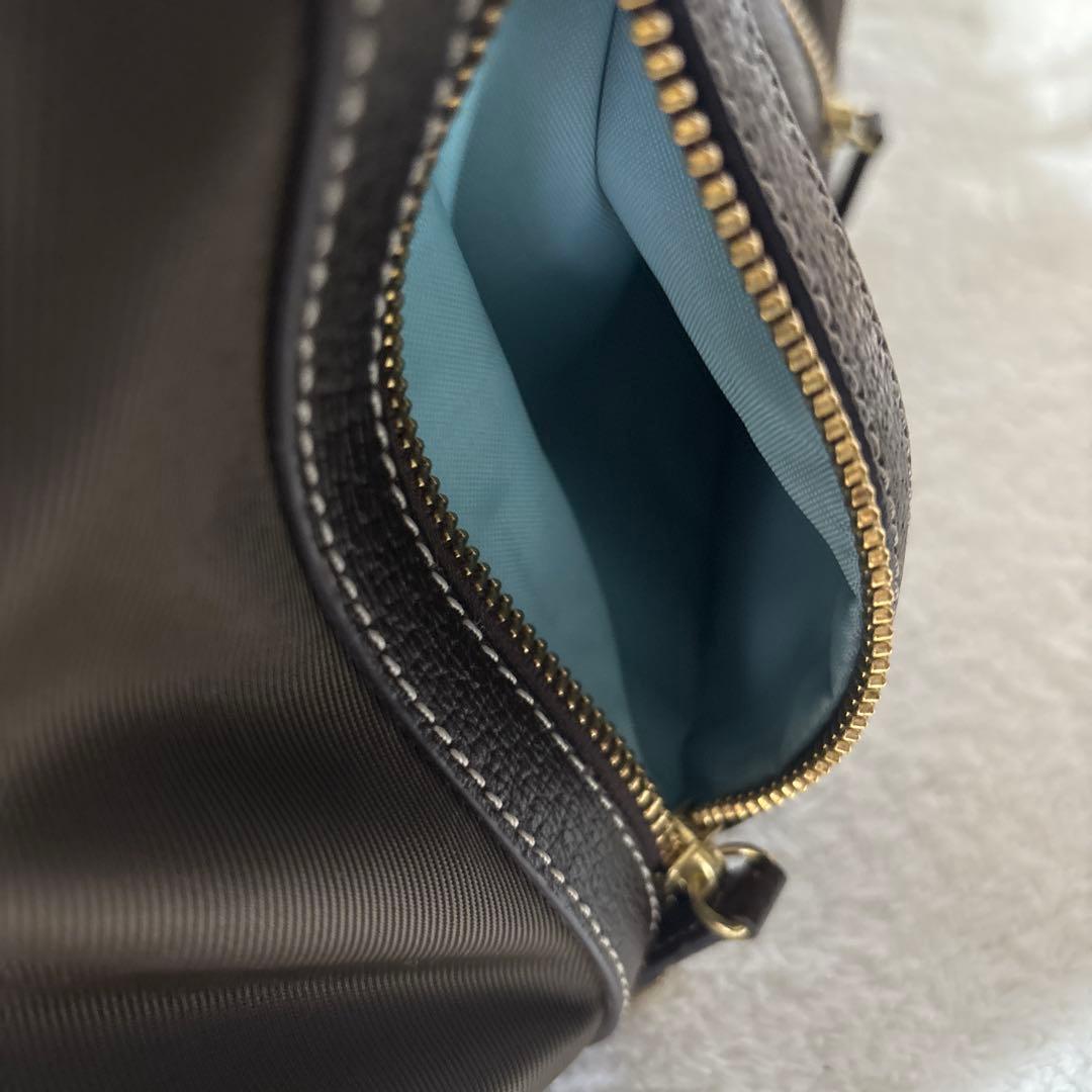 『新品未使用』SAZABYダークブラウン ボストンバッグ