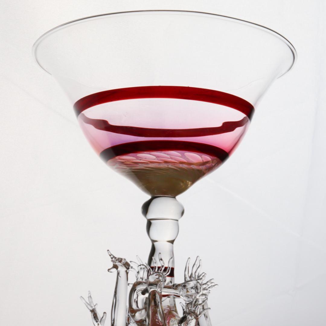 大村欣央 阿修羅ゴブレット ワイングラス 箱付き