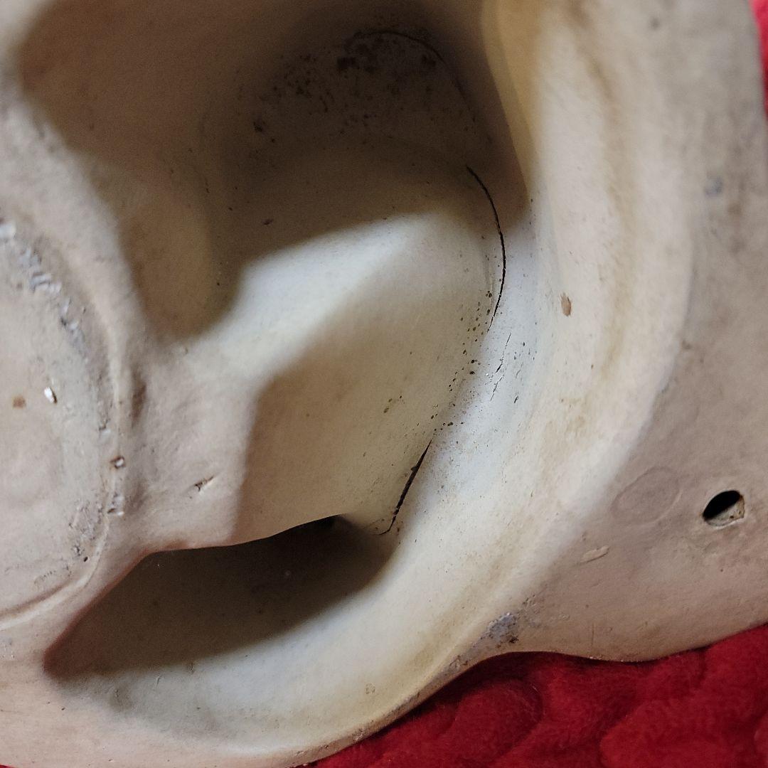 米国　ヴィンテージ　キャットフィーダー　猫の置物 　ルイビルストーンウエア　レア