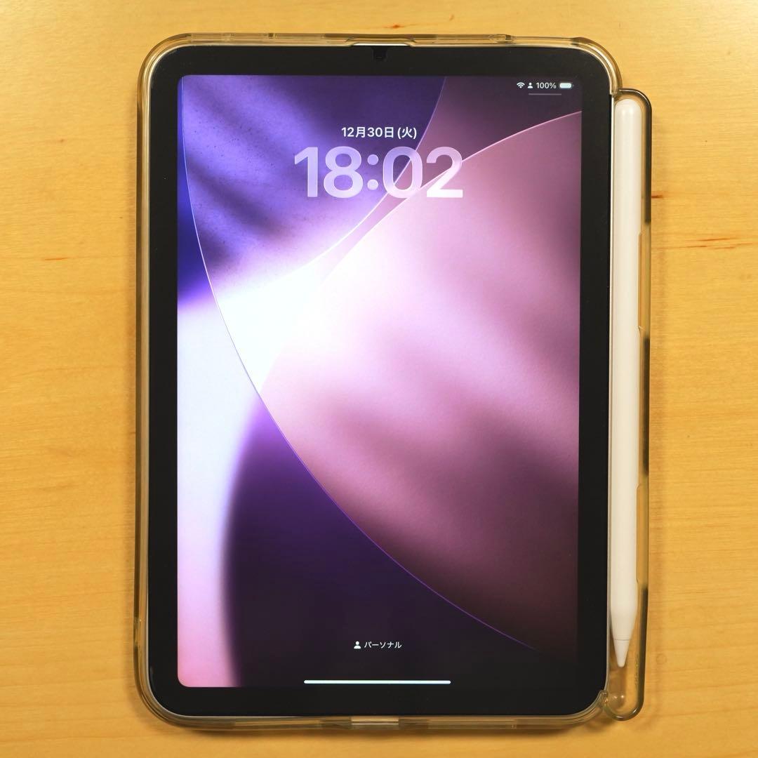 【91％ペン付き】iPad mini 第6世代 スターライト　64GB WiFi
