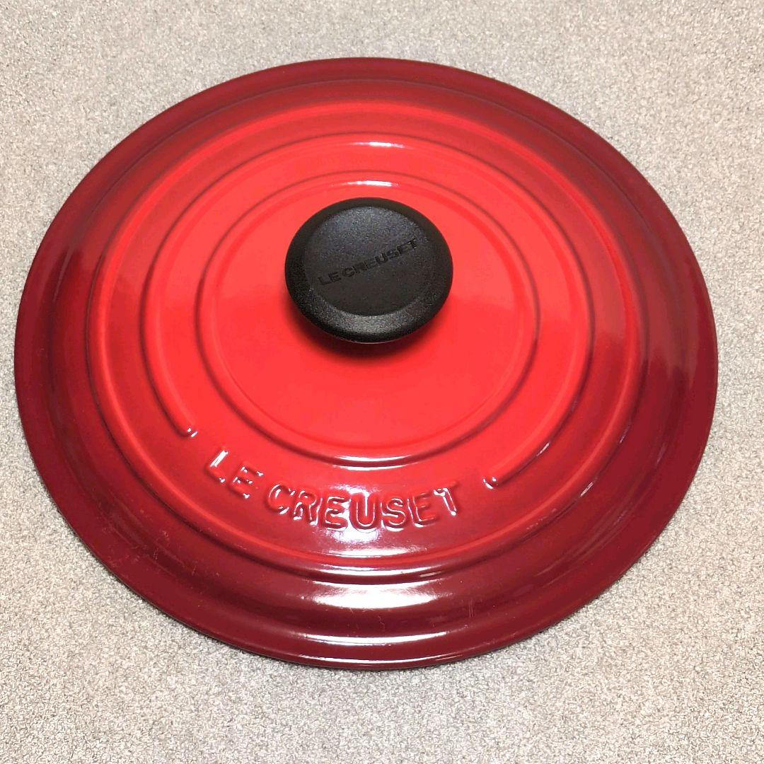 LE CREUSET ココットジャポネーズ　24cm チェリーレッド 【美品】