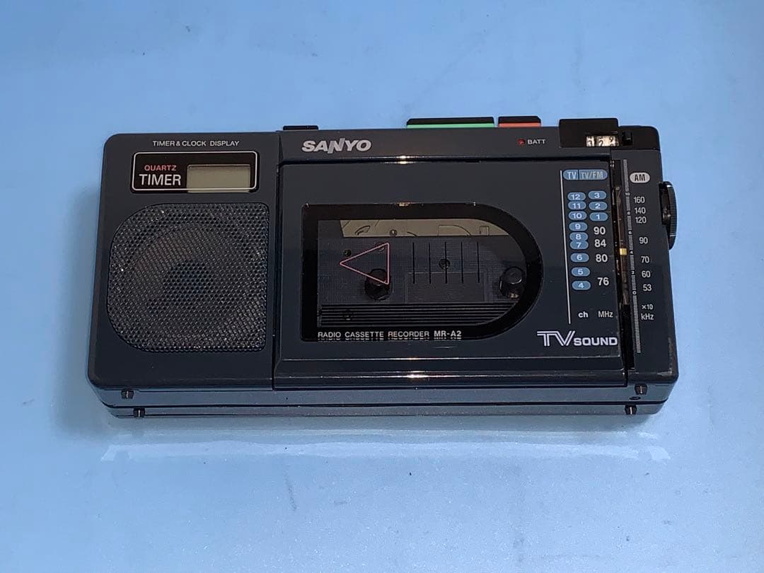 SANYO MR-A2 ラジオ・カセットレコーダー 動作良好