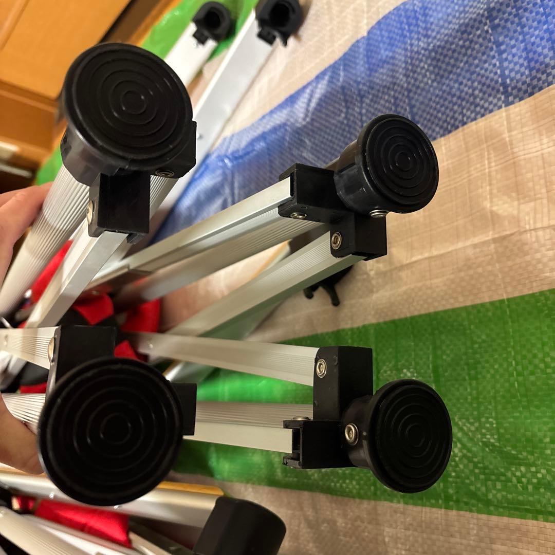 Coleman スリムキャプテンチェア レッド 2脚セット