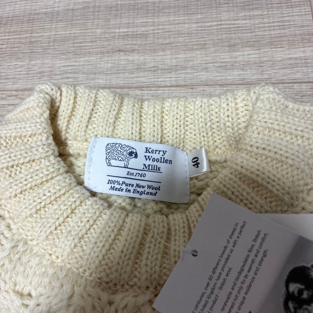 定価約2.8万 Kerry Woollen Mills セーター L 英国製