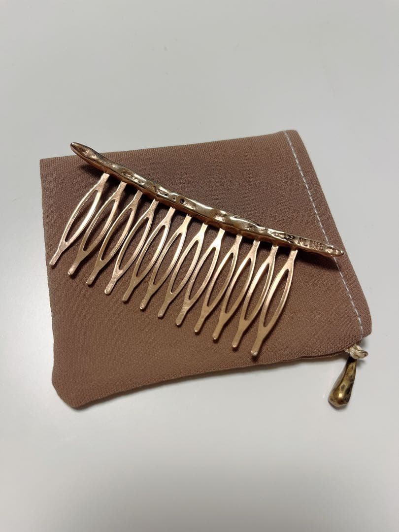 PLUIE ネイキッドショート コーム ピンクゴールド