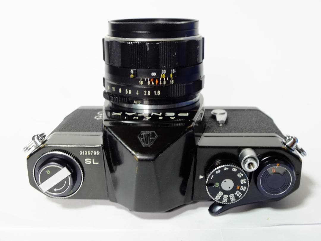 「実写確認整備品」アサヒペンタックスSLBK／スーパータクマー55mmf1.8付