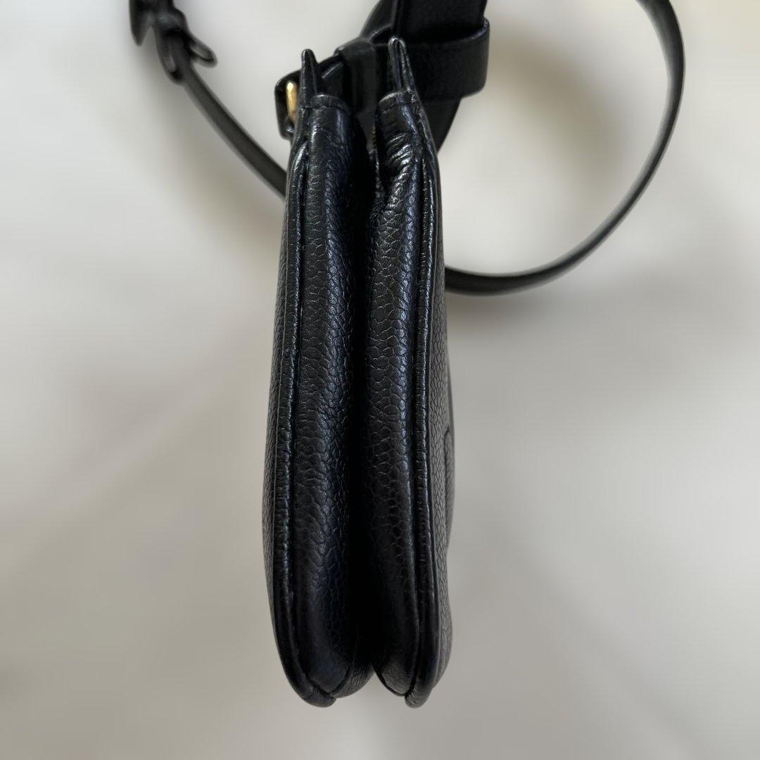 ★極美品　CHANEL キャビアスキン　ウエストポーチ