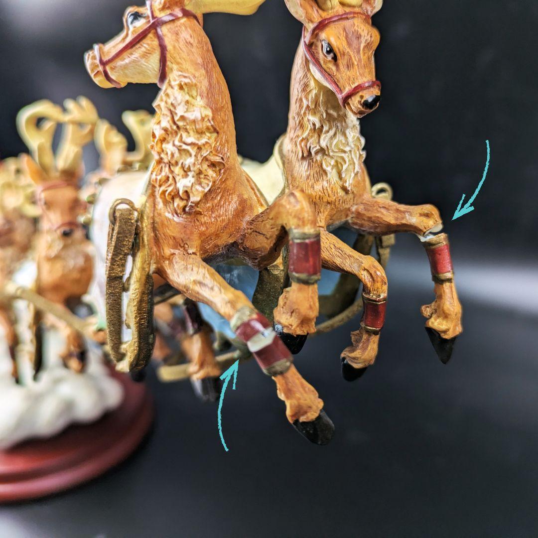 トーマス・キンケード サンタとトナカイ 『ナイト ビフォア クリスマス』 限定品