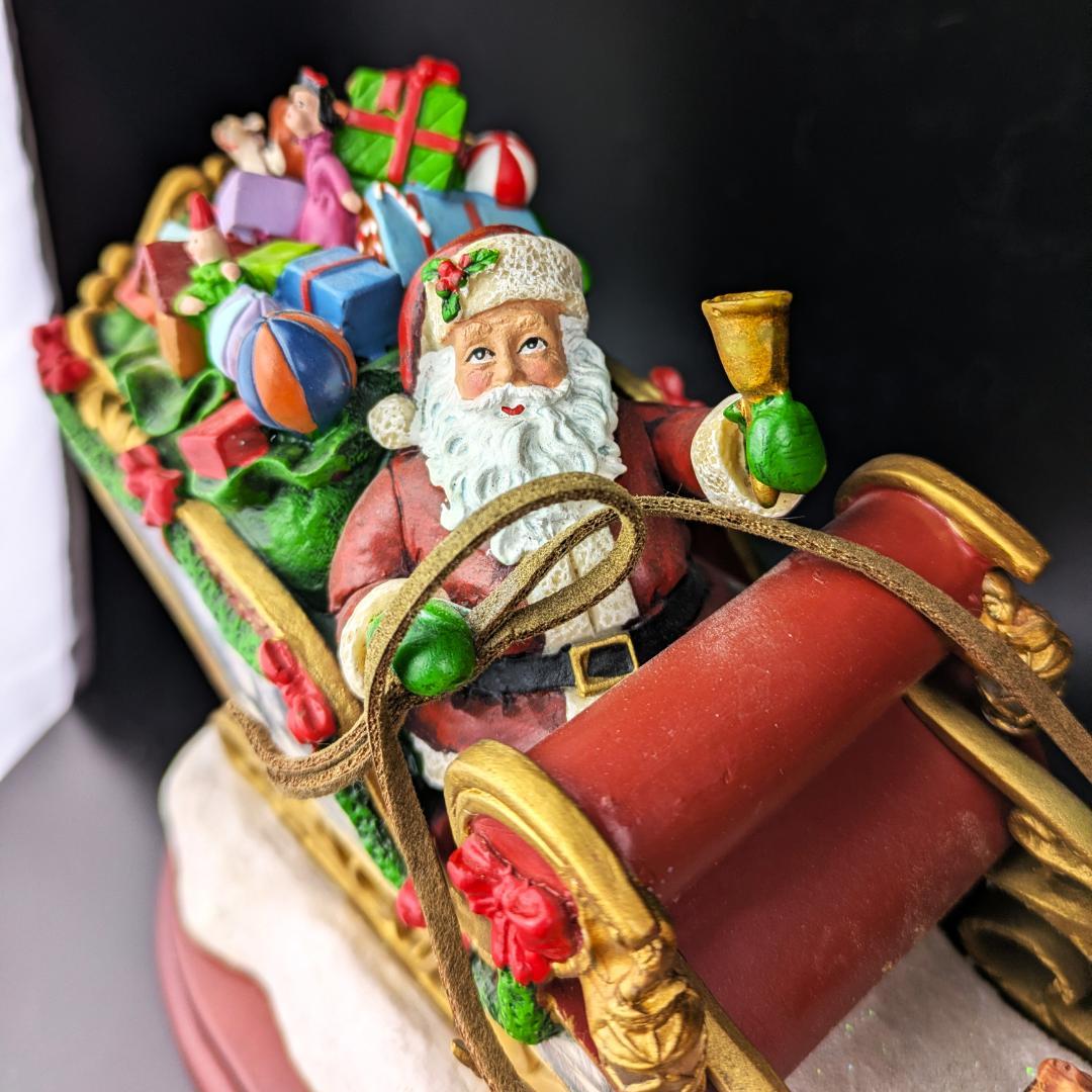 トーマス・キンケード サンタとトナカイ 『ナイト ビフォア クリスマス』 限定品