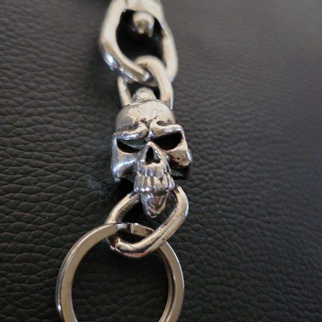 サーティーンデザインズ マッドスカルキーチェーン