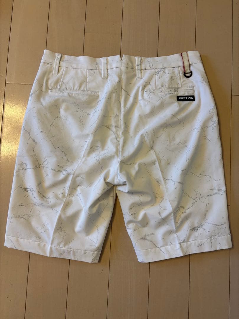 BRIEFING ダイダイ　柄　ショートパンツ　ブリーフィング ゴルフ