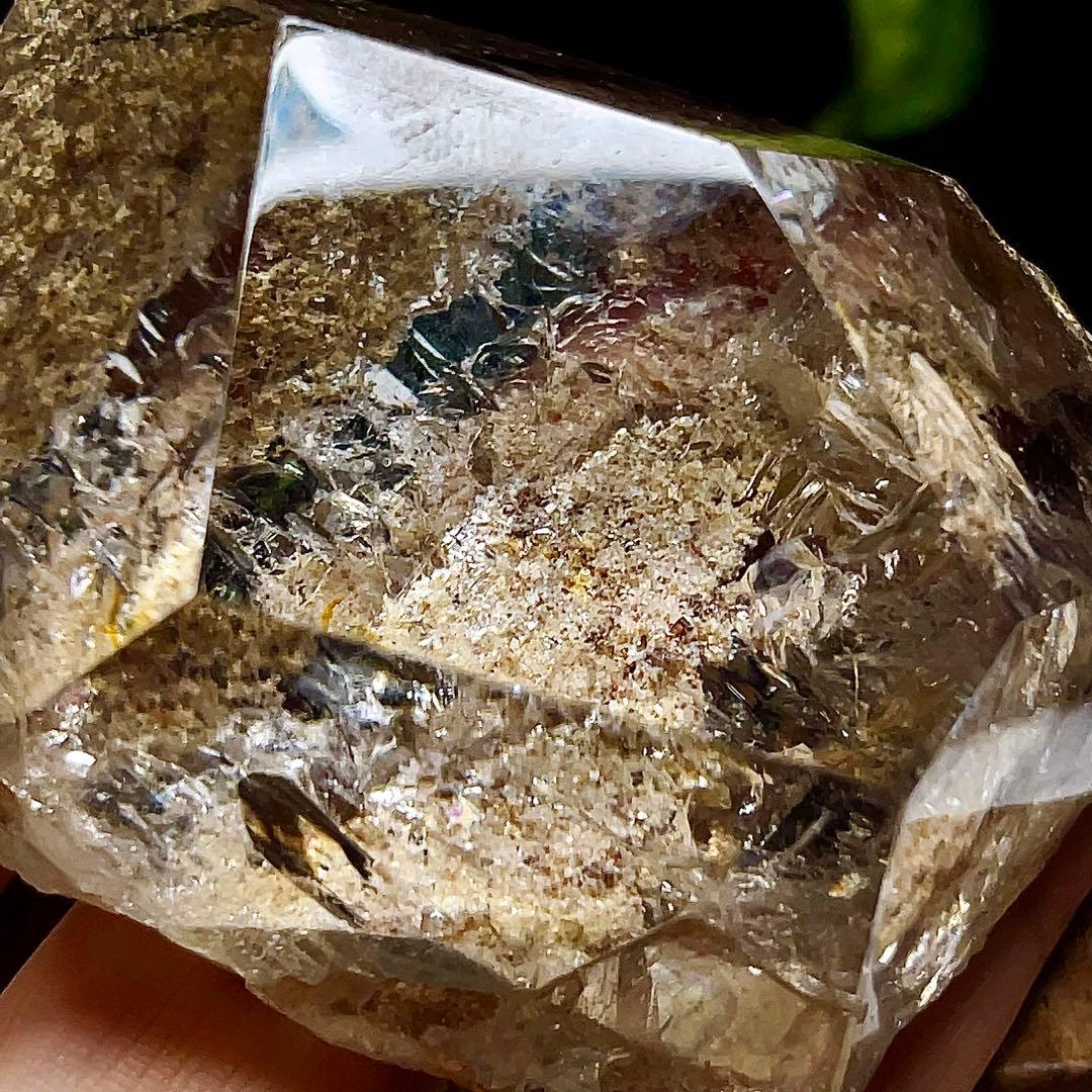 ガーデンクォーツ　庭園水晶　原石　水晶　フリーフォーム　天然石　置物【超高品質】