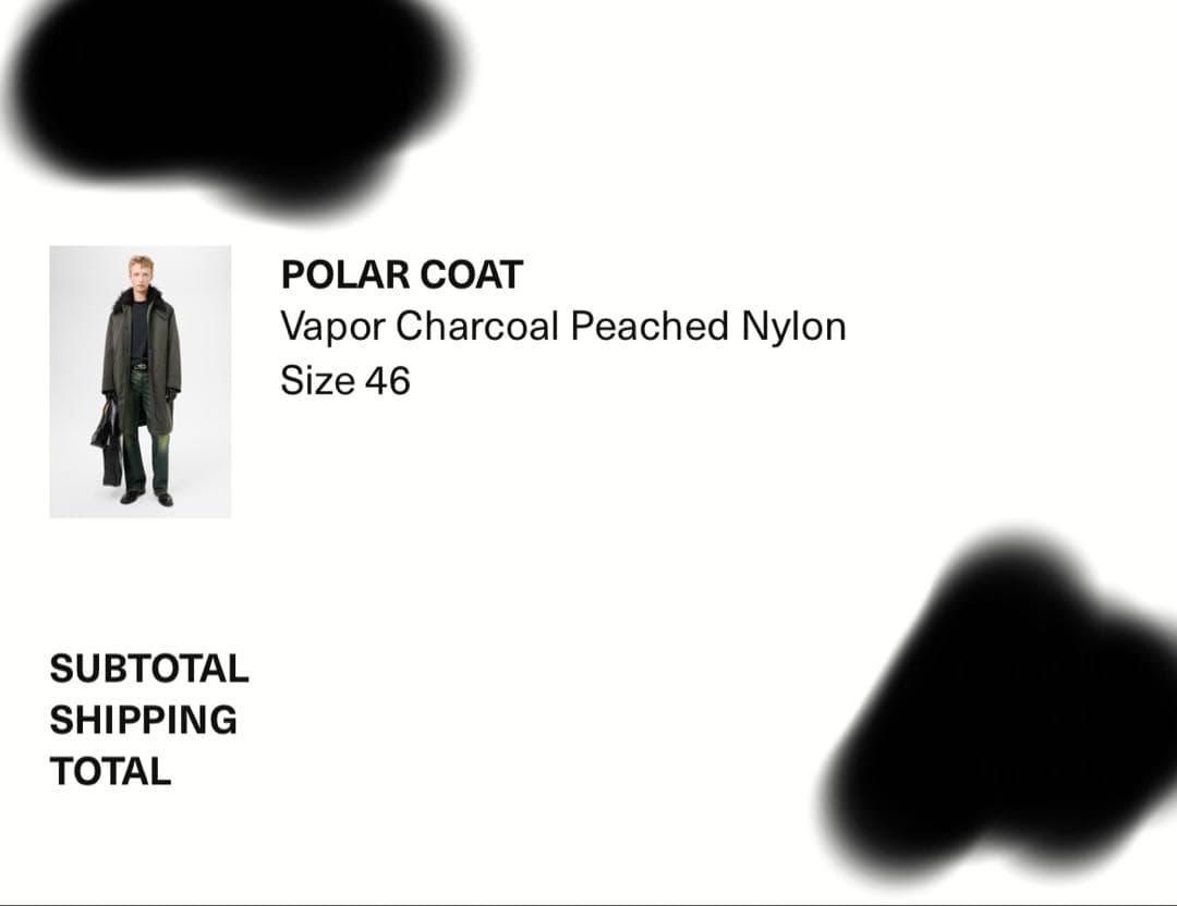 ジャケット・アウター our legacy polar coat 46