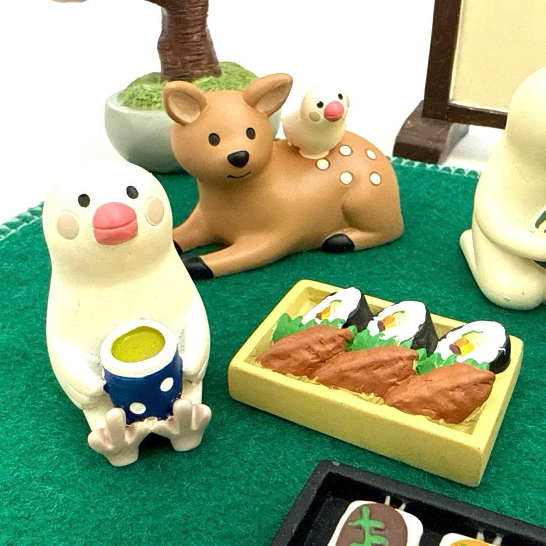 デコレ　コンコンブル　2016 春の宴シリーズ　ほろ酔い文鳥　バンビと文鳥