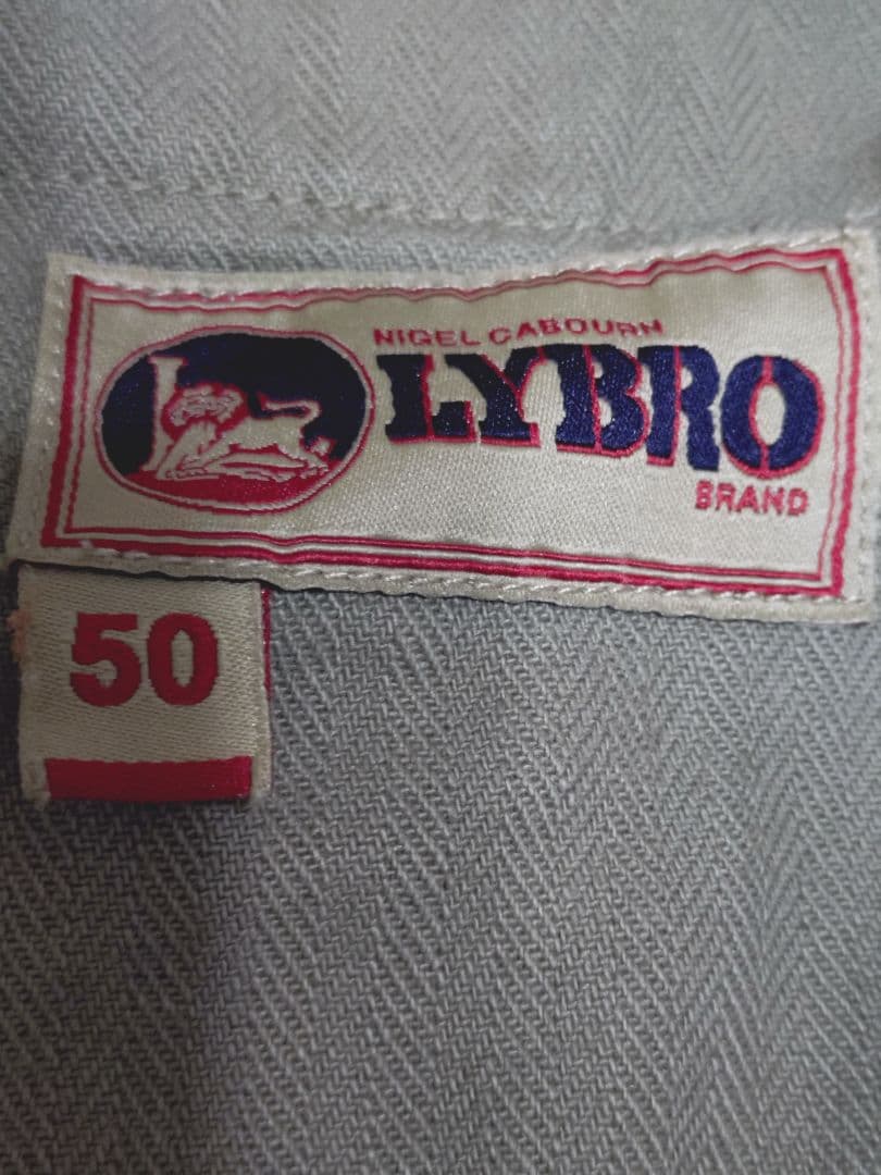 パンツ Nigel Cabourn LYBRO NAVAL DUNGAREE