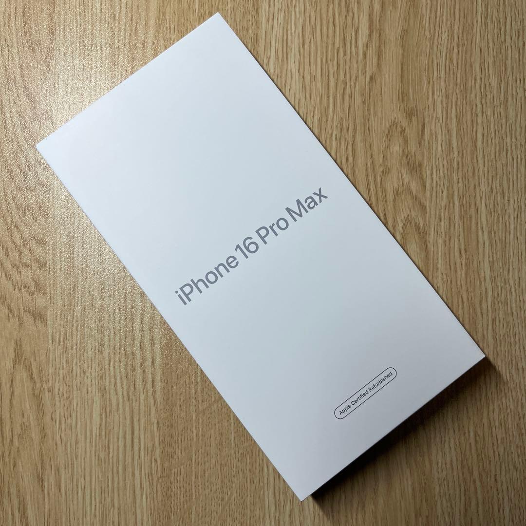 新品、未開封 iPhone 16ProMax 256GB デザート SIMフリー