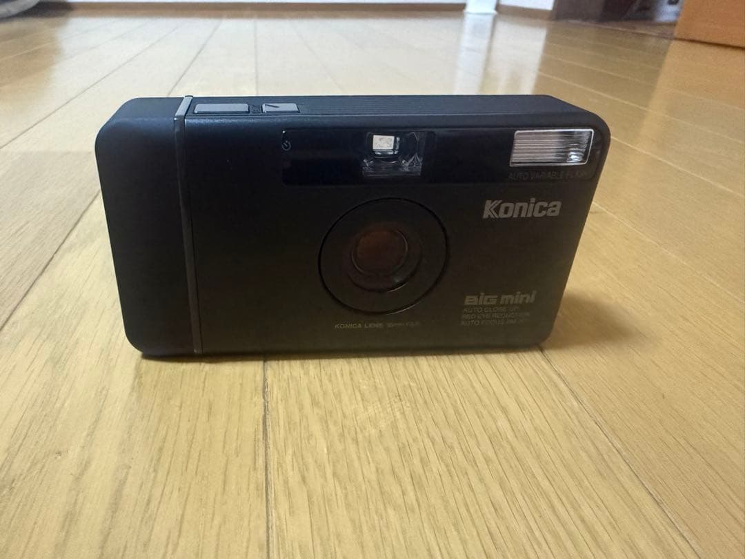Konica Big Mini フィルムカメラ 希少な箱 ケース付き